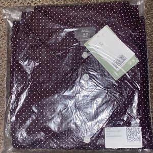 Slim Fit Turn Down Long Sleeve